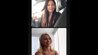 7 Mins in heaven with PH Aria and Kiara Cole