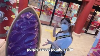 素人女子大生と沖縄デート♡久しぶりのSEXに絶叫！痙攣まんこにぶちまける 素人カップル/歳の差/顔出し/中出し/ハメ撮り/パイパン/スレンダー美乳/美少女/個人撮影/English subtitles